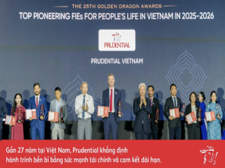 Prudential Việt Nam: Hơn 180.000 tỷ đồng tài sản đầu tư và gần ba thập kỷ kiến tạo giá trị bền vững